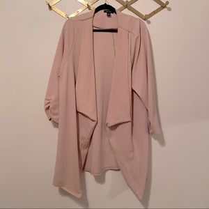 Plus Size Pink Blazer